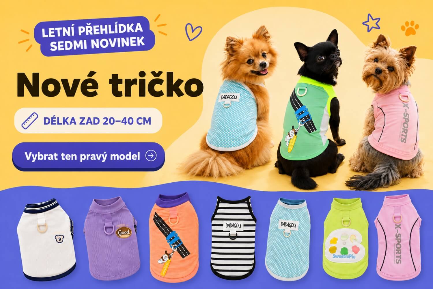 Trička pro psy - levneknihy.lol