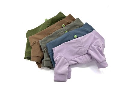 Cozy pružná kombinéza pro psa (Barva Zelená, Délka zad psa 41, Obvod hrudníku 48 - 62 cm)