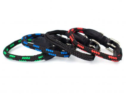 Rope obojek pro psa z lana