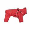 Nelly pláštěnka do deště - nepromokavá kombinéza (Barva Černá, Délka zad psa 22, Obvod hrudníku 24 - 36 cm)