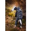 Nelly pláštěnka do deště - nepromokavá kombinéza (Barva Černá, Délka zad psa 22, Obvod hrudníku 24 - 36 cm)