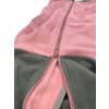 Novak fleecová mikina pro psa na ZIP (Barva Růžová, Délka zad psa 70, Obvod hrudníku 100 - 108 cm)
