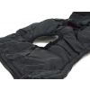 Rainy obleček pro psa na zip xxxxtxtx (Barva Černo-červená, Délka zad psa 2, Obvod hrudníku 55 - 62 cm)