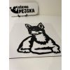Čivava 2 dřevěná dekorace na zeď