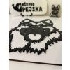 Německý ovčák 5 dřevěná dekorace na zeď